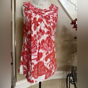 NWOT Cabi Ikat Floral Top